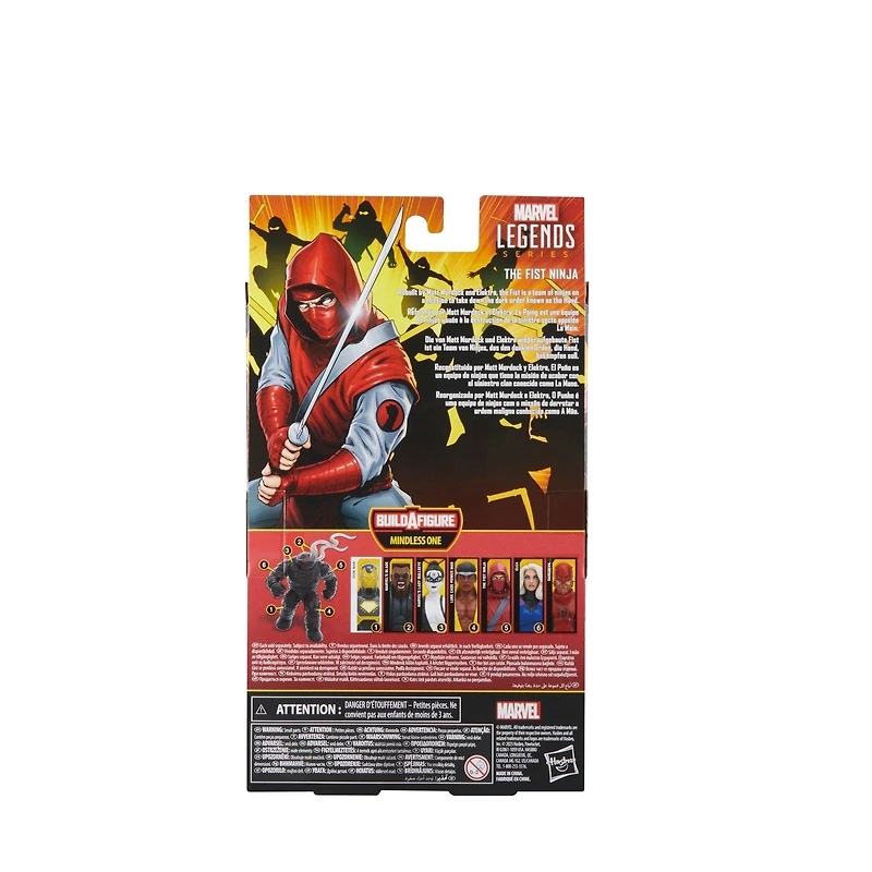 Hasbro Marvel Legends Series Marvel Knights The Fist Ninja 6-in Action Figure (Build A Figure