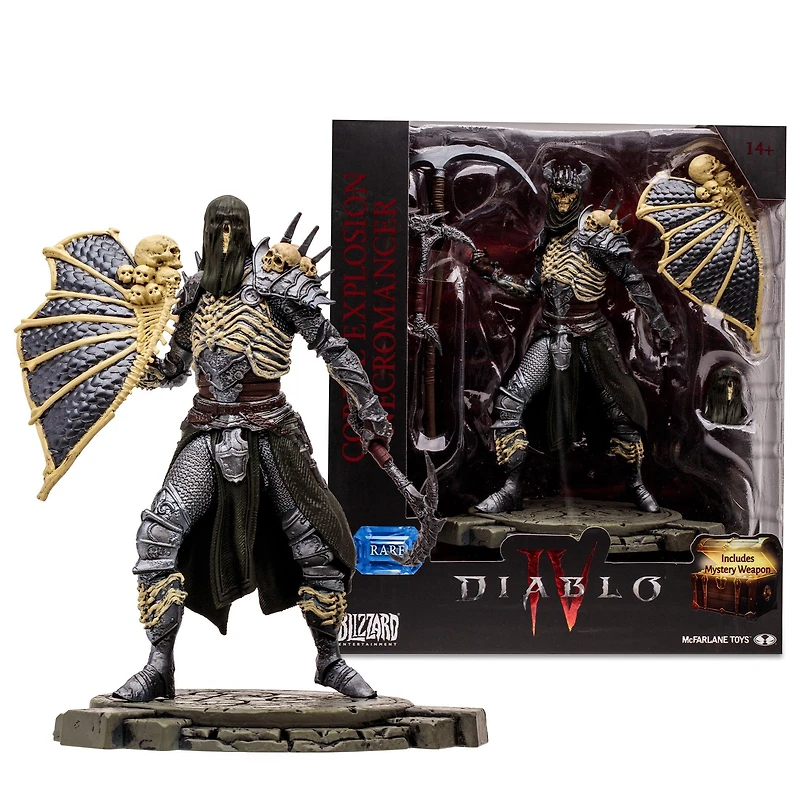 McFarlane Toys Diablo IV Necromancer (Rare) 6-in Action Figure