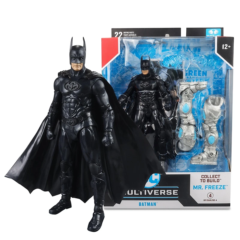 McFarlane Toys DC Multiverse Batman and Robin Batman (Build-A-Figure -Mr. Freeze) 7-in Action Figure