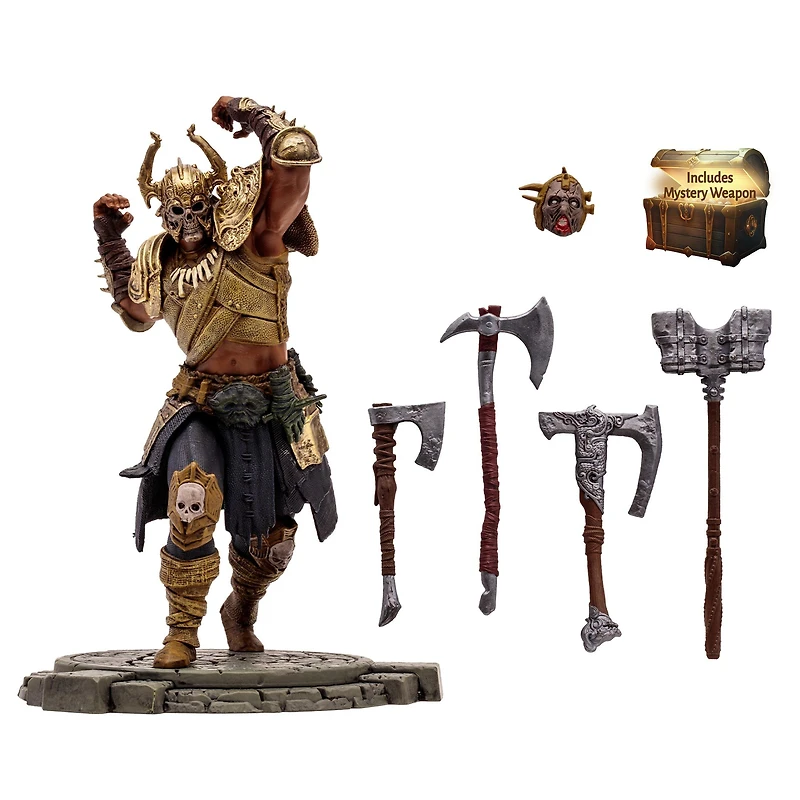 McFarlane Toys Diablo IV Barbarian (Rare) 6-in Action Figure