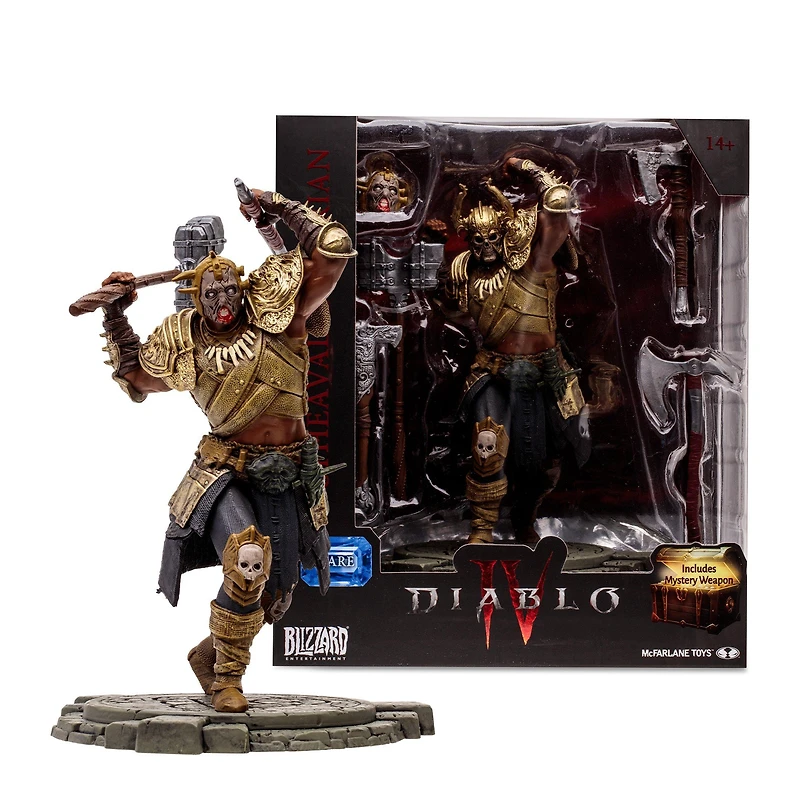 McFarlane Toys Diablo IV Barbarian (Rare) 6-in Action Figure