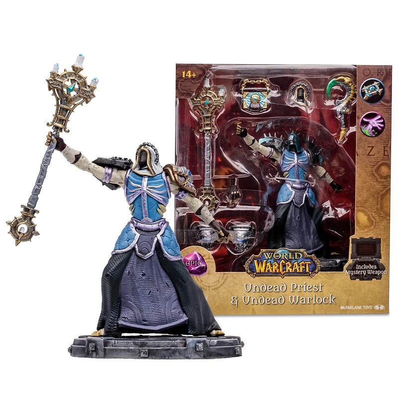 McFarlane Toys World of Warcraft Human: Paladin/Warrior 6-in Action Figure