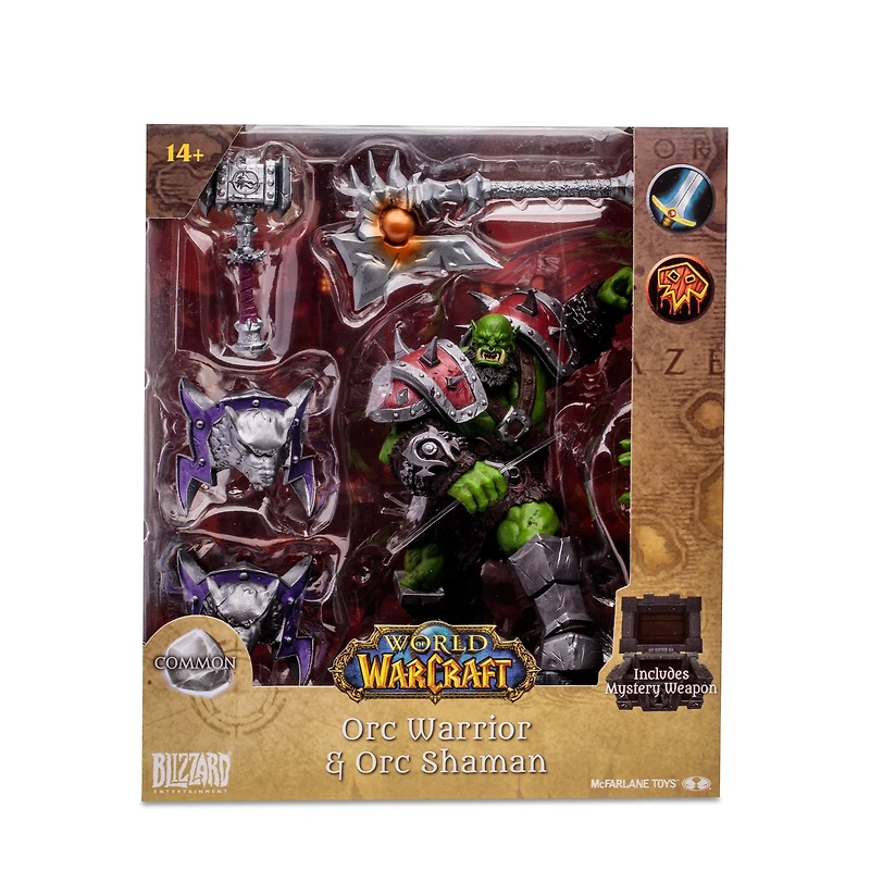 McFarlane Toys World of Warcraft Orc: Shaman/Warrior 6-in Action Figure