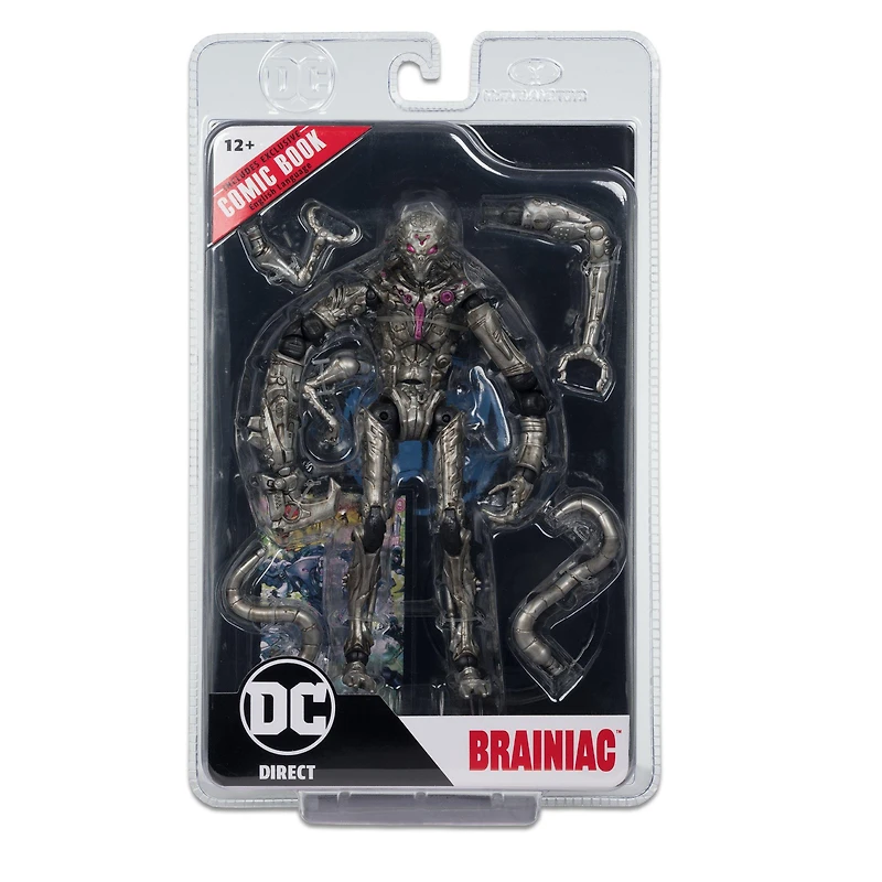 McFarlane Toys DC Multiverse Superman: Ghost of Krypton Brainiac 7-in Action Figure