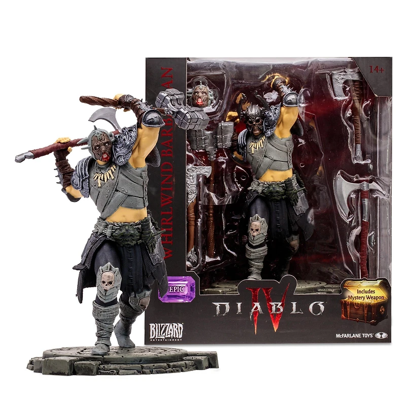 McFarlane Toys Diablo IV Barbarian (Epic) 6-in Action Figure