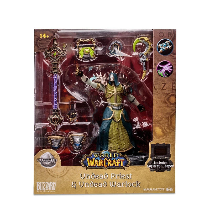 McFarlane Toys World of Warcraft Undead: Priest/Warlock 6-in Action Figure