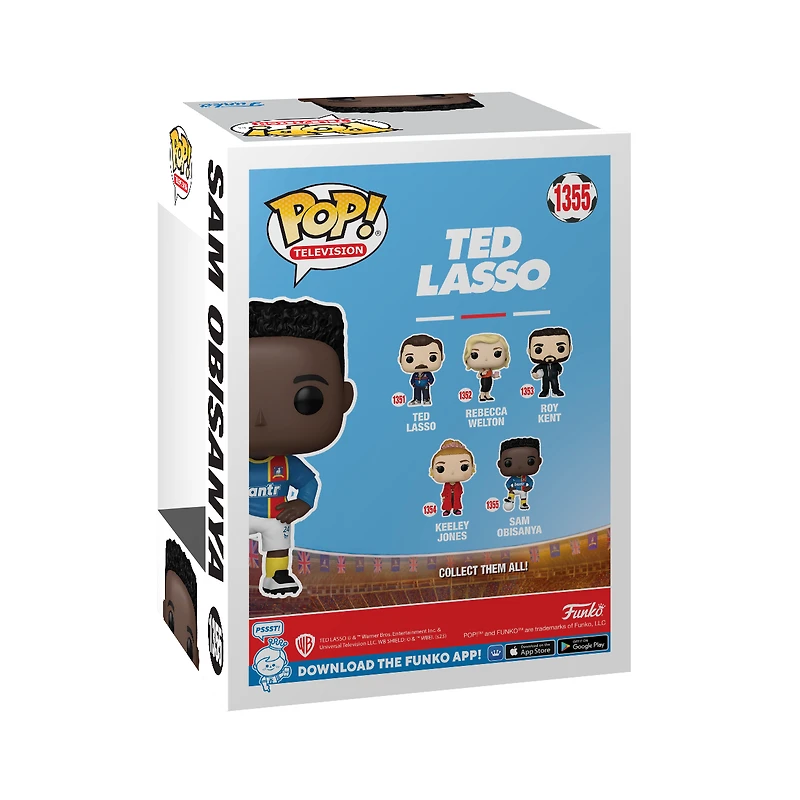Funko POP! Television: Ted Lasso Sam Obisanya 4.15-in Vinyl Figure