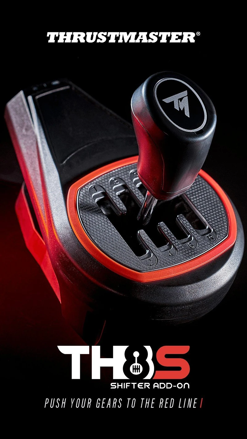 Thrustmaster TH8S Shifter Add-On 8-Gear Shifter for Racing Wheel for PlayStation, Xbox and PC