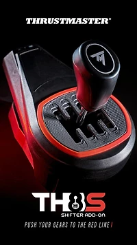 Thrustmaster TH8S Shifter Add-On 8-Gear Shifter for Racing Wheel for PlayStation, Xbox and PC
