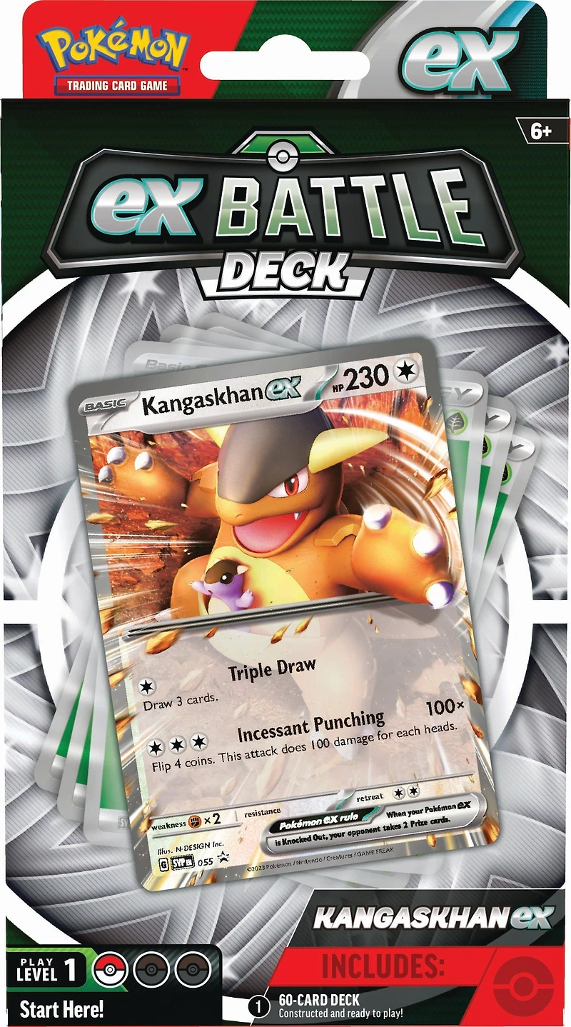 Pokemon Trading Card Game: Kangaskhan ex or Greninja ex Battle Deck (Styles May Vary