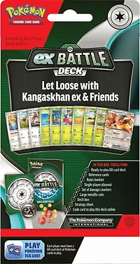 Pokemon Trading Card Game: Kangaskhan ex or Greninja ex Battle Deck (Styles May Vary