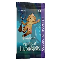Magic: The Gathering Wilds of Eldraine Collector Omega Booster (15 Magic Cards)