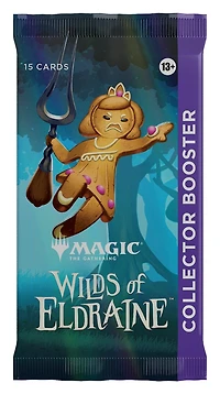 Magic: The Gathering Wilds of Eldraine Collector Omega Booster (15 Magic Cards)