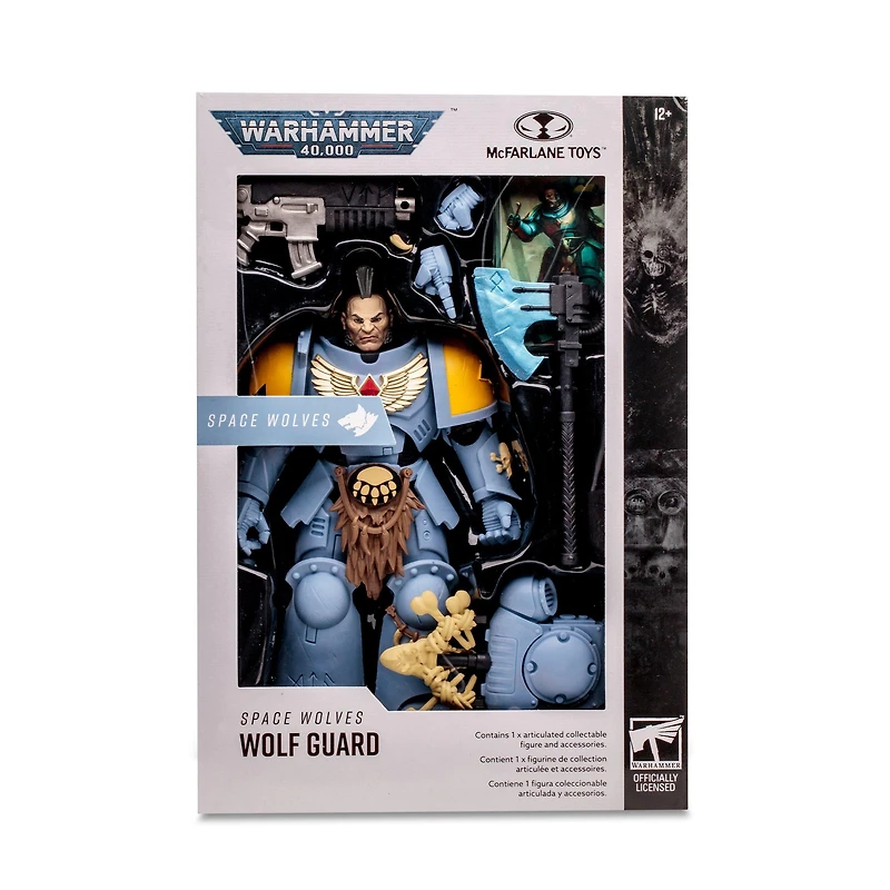 McFarlane Toys Warhammer 40000 Space Wolves Wolf Guard 7-in Action Figure