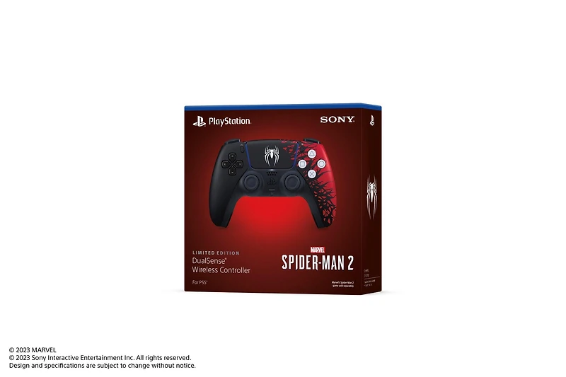 Sony DualSense Wireless Controller for PlayStation 5 Marvel's Spider-Man 2 Limited Edition