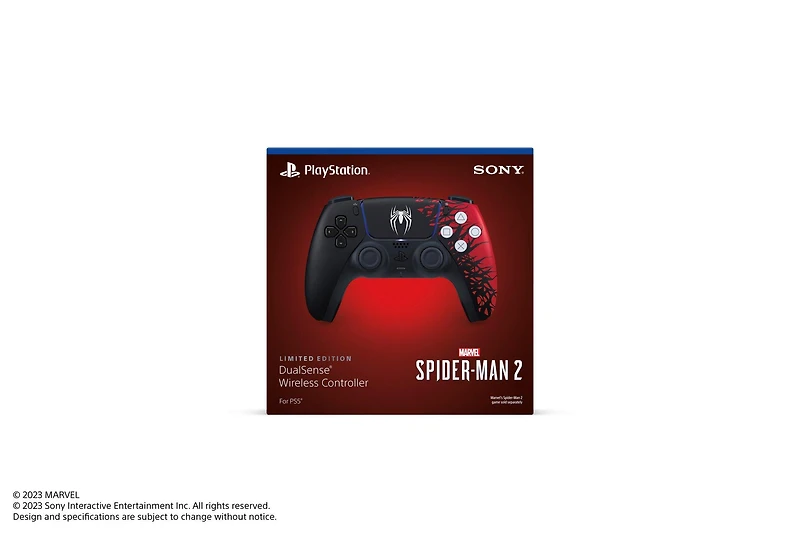 Sony DualSense Wireless Controller for PlayStation 5 Marvel's Spider-Man 2 Limited Edition