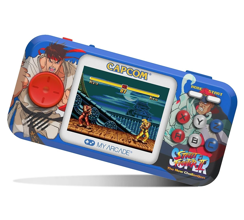 My Arcade SUPER STREET FIGHTER II Pocket Player PRO Handheld Portable Video Game System