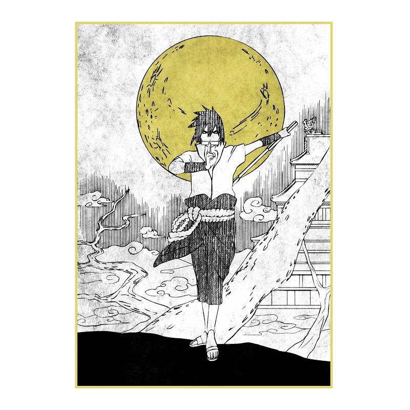 Naruto Jiraiya Crew Fleece Unisex Long Sleeve Sweatshirt