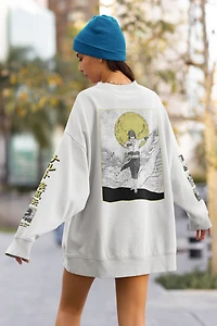 Naruto Jiraiya Crew Fleece Unisex Long Sleeve Sweatshirt