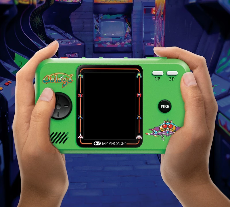 My Arcade Galaga Pocket Player PRO Handheld Portable Video Game System