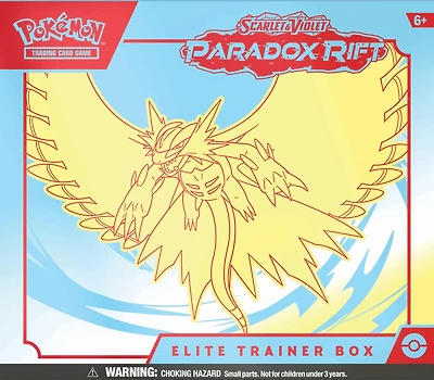 Pokemon Trading Card Game: Scarlet and Violet Paradox Rift Elite Trainer Box (Styles May Vary