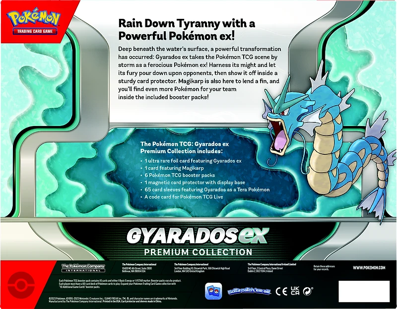 Pokemon Trading Card Game: Gyarados ex Premium Collection