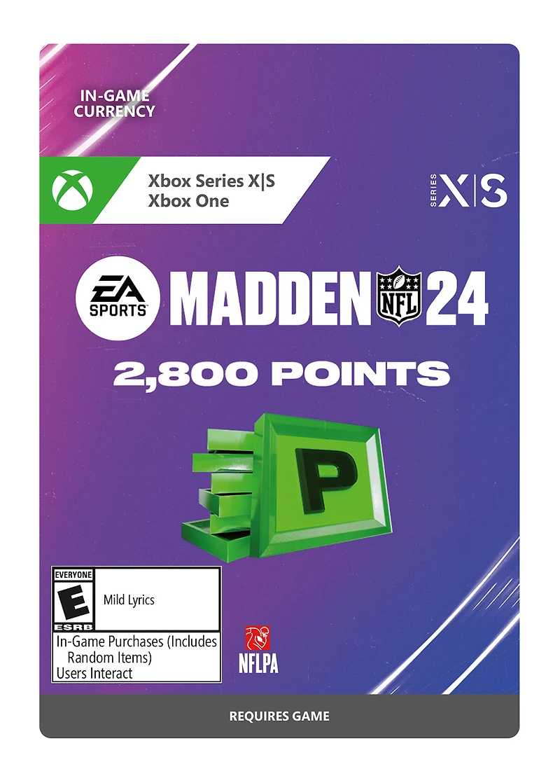 Madden NFL 24: 2800 Madden Points - Xbox Series X/S