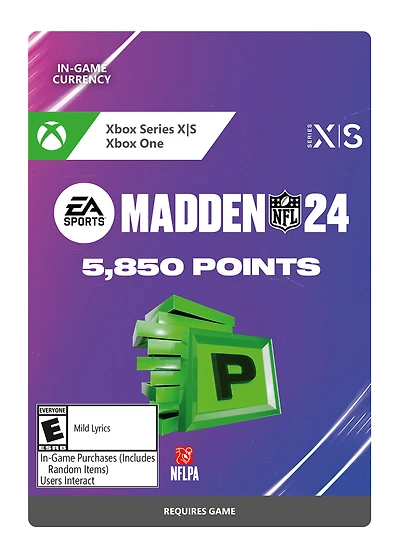 Madden NFL 24: Madden Points 5,850