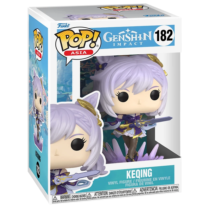 Funko POP! Games: Genshin Impact Keqing 5-in Vinyl Figure