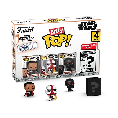 Funko Bitty POP! Star Wars: The Mandalorian (Moff Gideon) Vinyl Figure Set 4-Pack