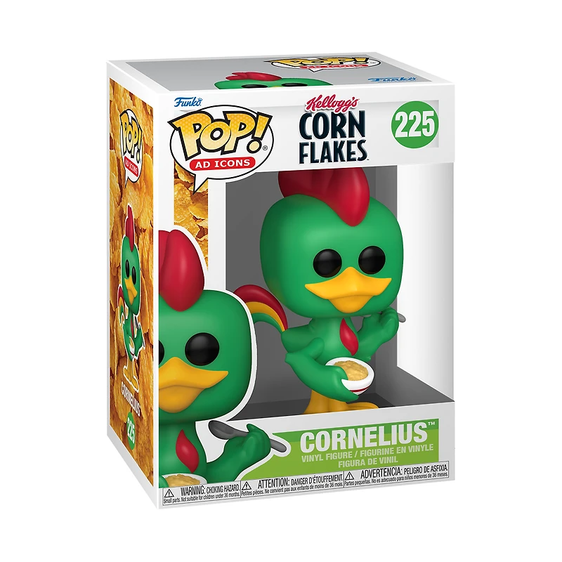Funko POP! Ad Icons: Kelloggs Cornelius 4.43 Vinyl Figure