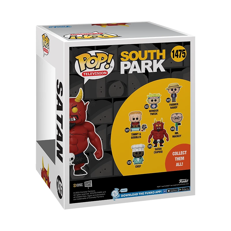Funko POP! Super: South Park Satan 6-in Vinyl Figure