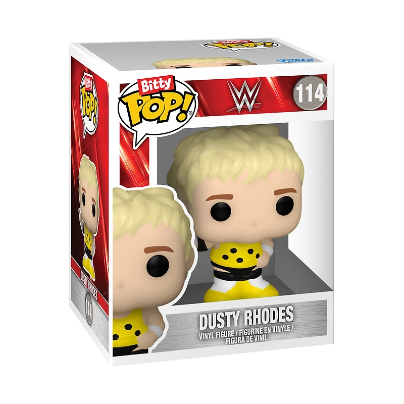 Funko Bitty POP! WWE Vinyl Figure Set 4-Pack (Dusty Rhodes, Jerry Lawler, Ricky Steamboat