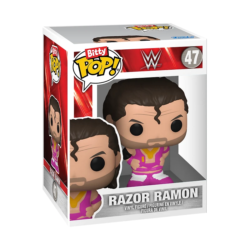 Funko Bitty POP! WWE Vinyl Figure Set 4-Pack (Razor Ramon, Diesel, Rey Mysterio