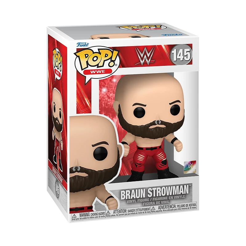 Funko POP! WWE: Braun Strowman 4.18-in Vinyl Figure