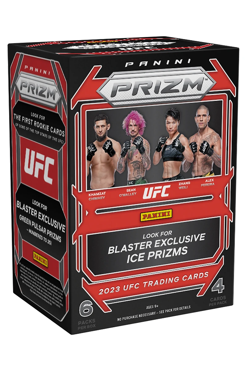 Panini 2023 Prizm UFC Trading Cards Blaster Box (6 Packs)