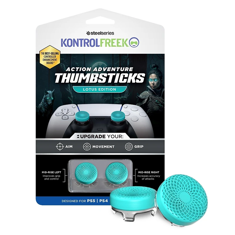 KontrolFreek FPS Precision Aim Thumbstick Lotus - PlayStation 5