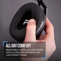 RIG 600 PRO HX Dual Wireless Gaming Headset with Bluetooth for Xbox Series X/S, PlayStation 4/5, Nintendo Switch and PC - Black