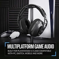 RIG 600 PRO HX Dual Wireless Gaming Headset with Bluetooth for Xbox Series X/S, PlayStation 4/5, Nintendo Switch and PC - Black