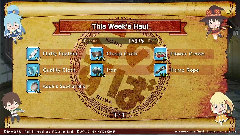 KONOSUBA - God's Blessing on this Wonderful World! Love For These Clothes Of Desire! - Nintendo Switch