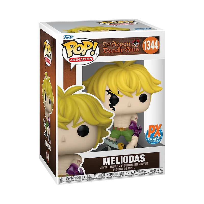 Funko POP! Animation: Seven Deadly Sins Meliodas (or Chase) 4.3-in Vinyl Figure