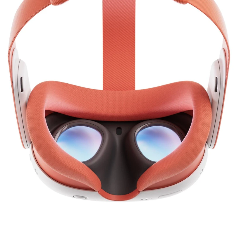 Meta Quest 3 Fabric Facial Interface and Head Strap Blood Orange