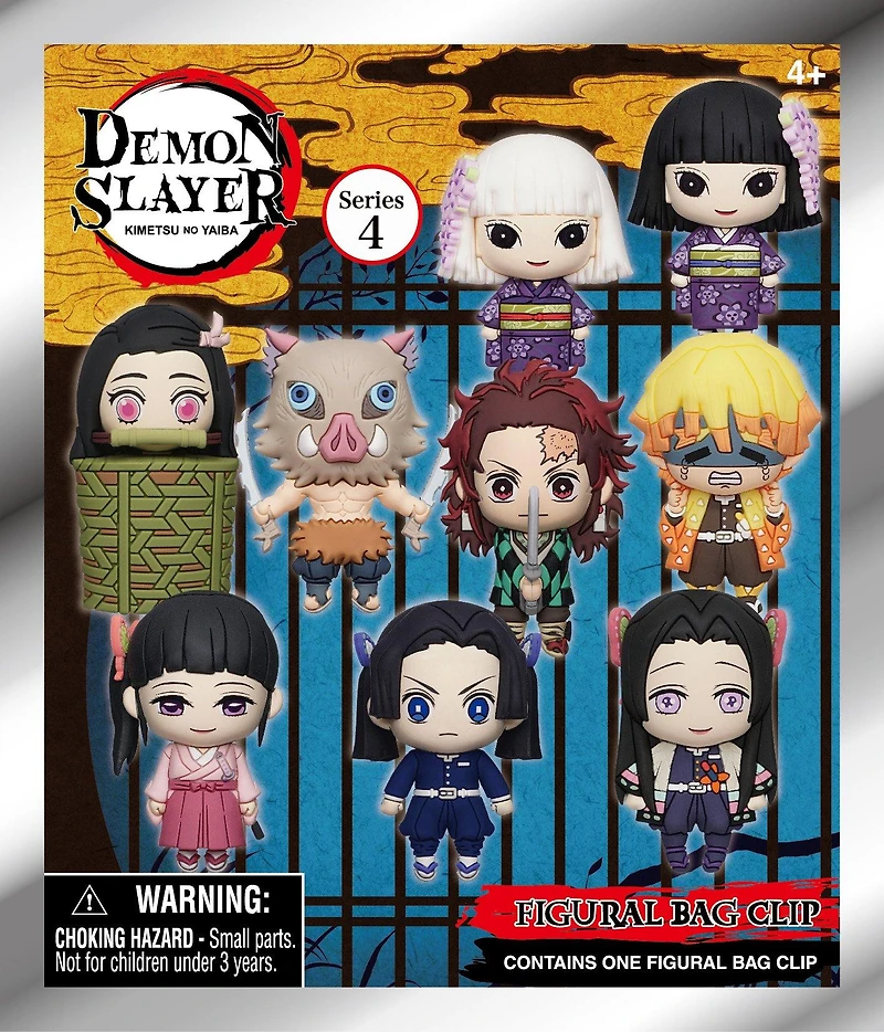 Demon Slayer: Kimetsu no Yaiba 3D Foam Bag Clip Blind Bag Series 4 (Styles May Vary