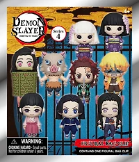 Demon Slayer: Kimetsu no Yaiba 3D Foam Bag Clip Blind Bag Series 4 (Styles May Vary