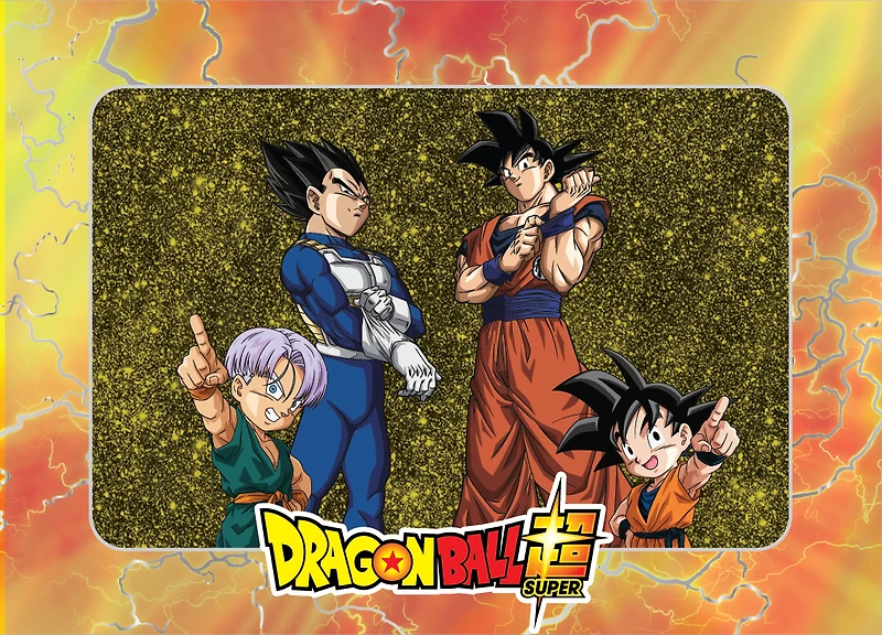FiGPiN Dragon Ball Super Cybercel Collectible Art Card Foil Pack Series 1