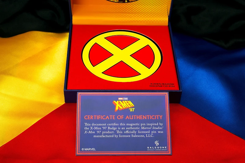 X-Men '97 Wolverine Cosplay Chestplate Pin Collector's Box GameStop Exclusive