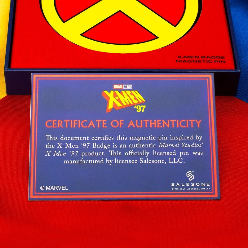 X-Men '97 Wolverine Cosplay Chestplate Pin Collector's Box GameStop Exclusive