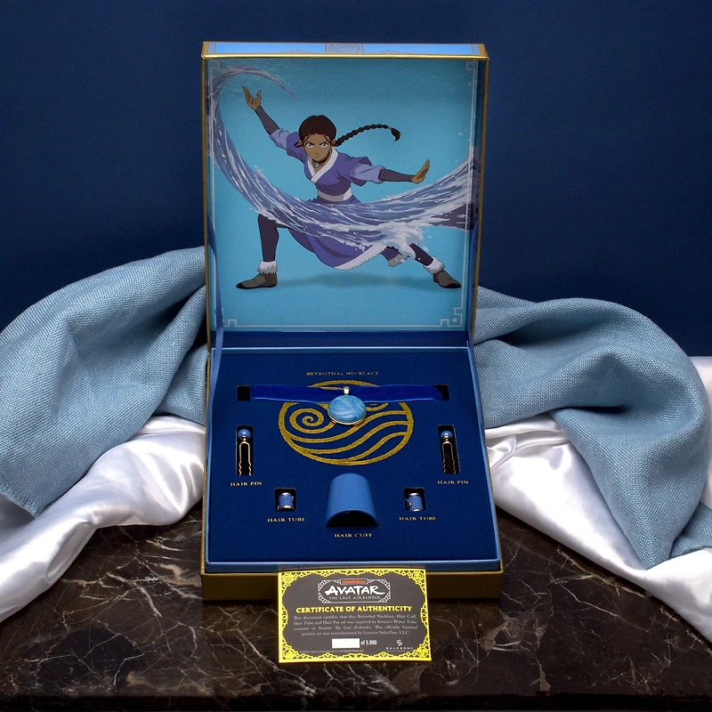 Avatar: The Last Airbender Katara Water Tribe Necklace Box Set GameStop Exclusive