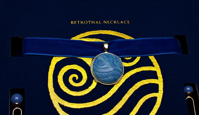 Avatar: The Last Airbender Katara Water Tribe Necklace Box Set GameStop Exclusive