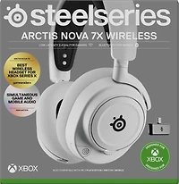 SteelSeries Arctis Nova 7X Wireless Gaming Headset for Xbox, PC, Mac, PlayStation, and Switch
